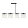 Opviq Way - 11646 Lámpara de araña en blanco y negro